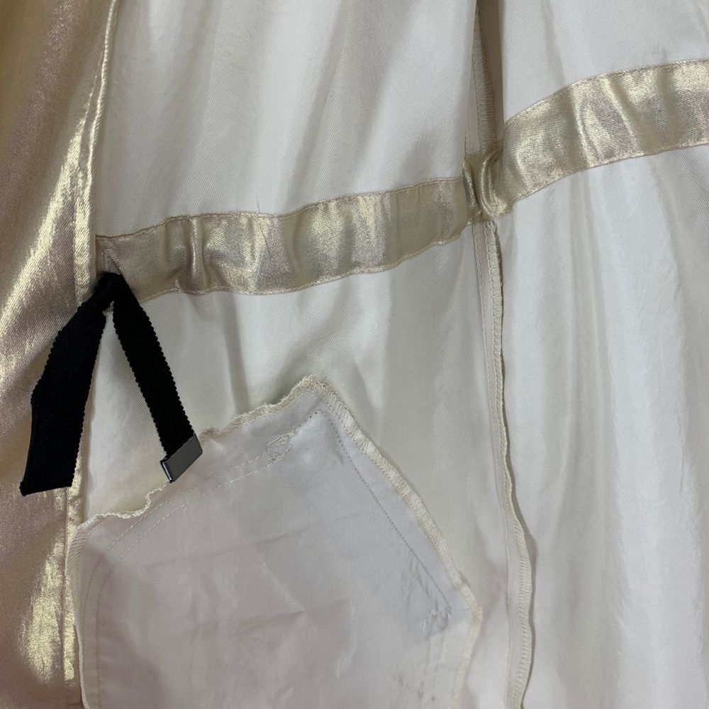 Chico's Zenergy Gold Shine Anorak  Jacket Sz Small - Picture 4 of 9